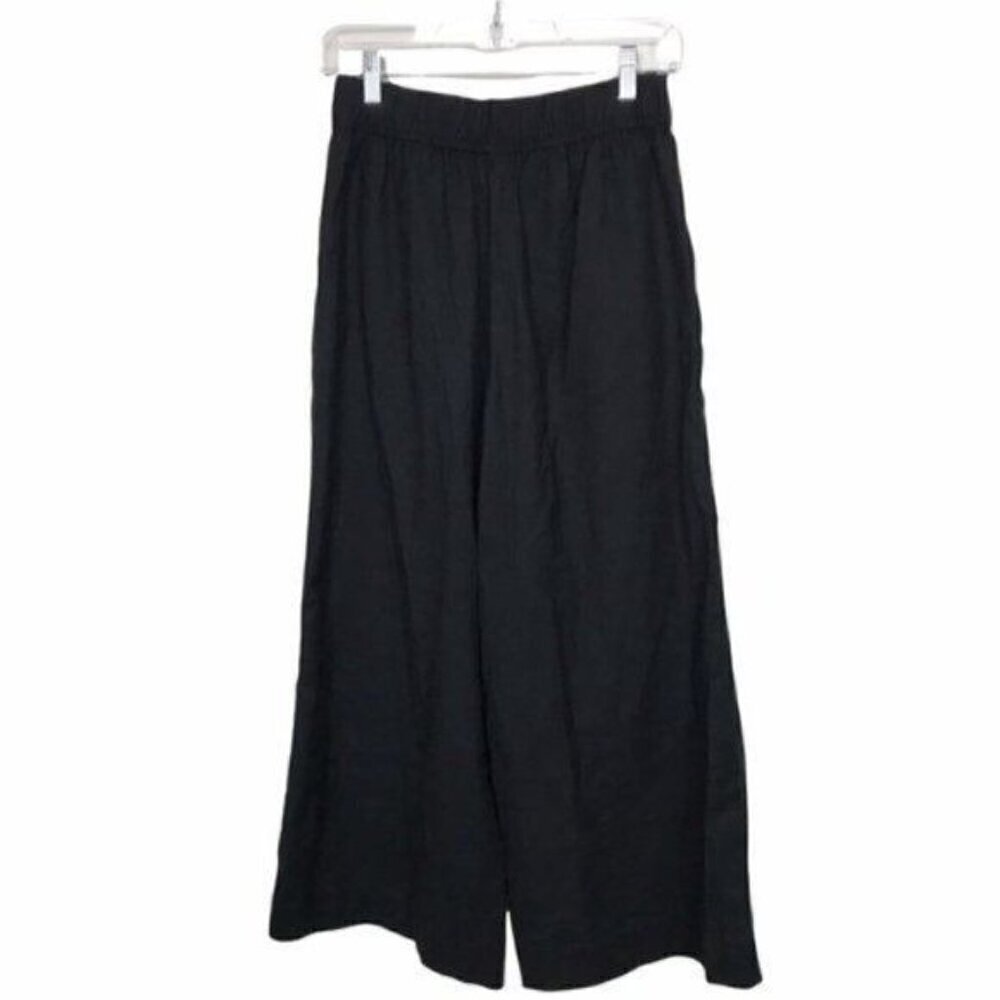 Tribe Alive Laude The Label Black Everyday Wide Leg Pant Medium - Picture 2 of 9
